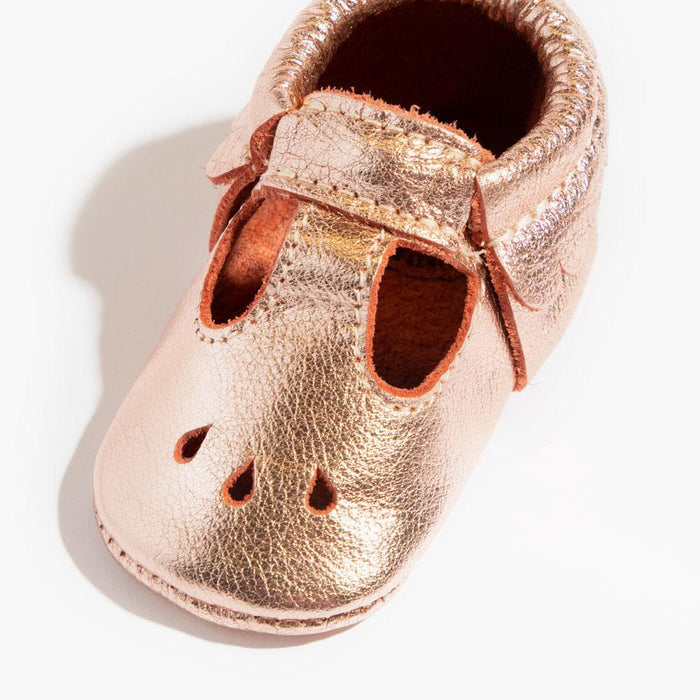 Rose Gold Mary Jane Baby Shoe - Babies in Bloom