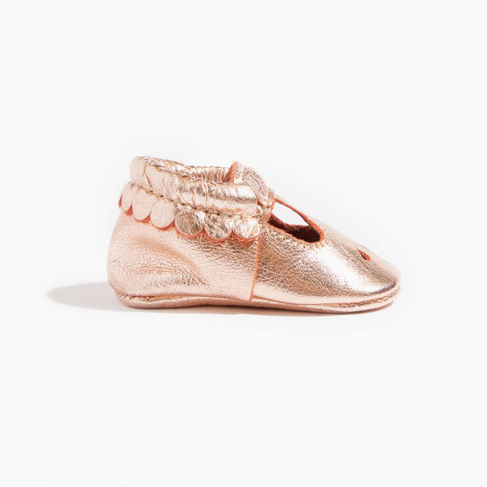 Rose Gold Mary Jane Baby Shoe - Babies in Bloom