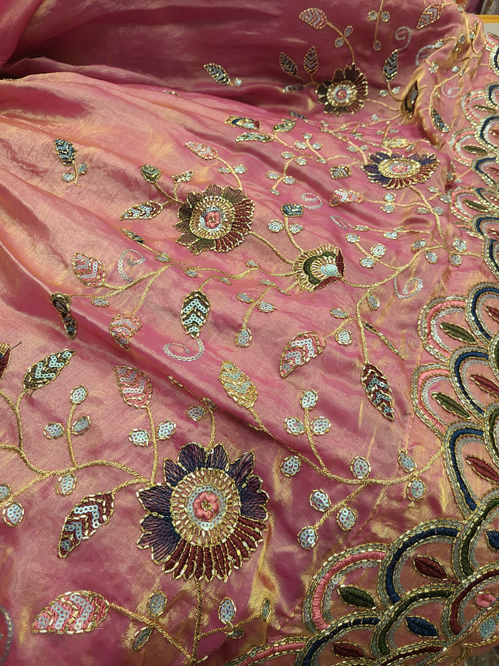 Rose Zardozi Lehenga Set