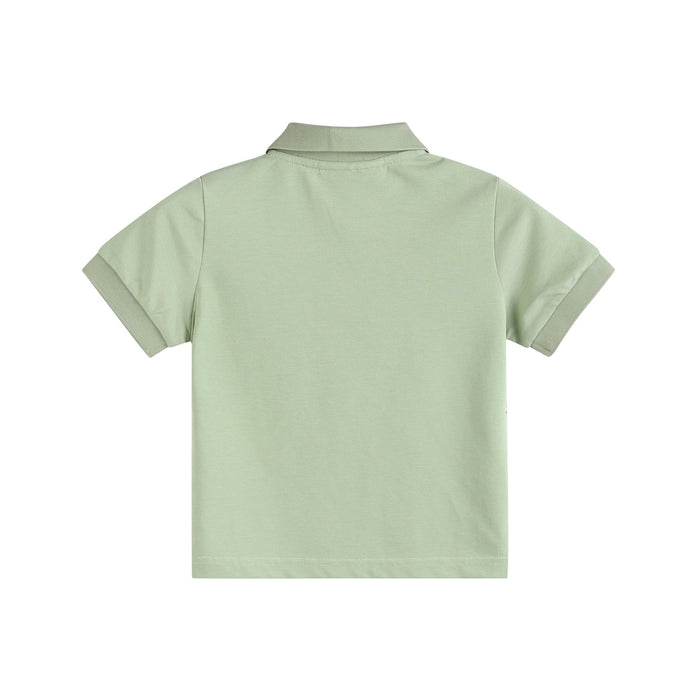 Sage Green Apple Polo Golf Shirt - Lil Cactus