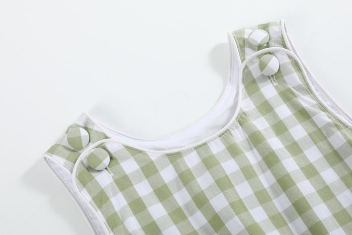Sage Green Classic Romper - Lil Cactus