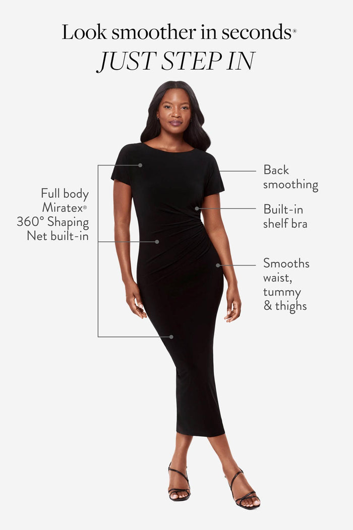 Sami Shaping Dress in Black