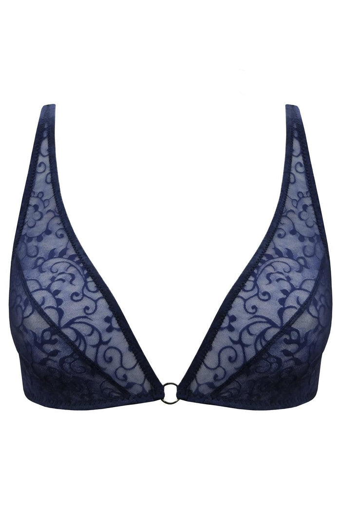Sandra Navy soft bra - Bra by bowobow. Shop on yesUndress