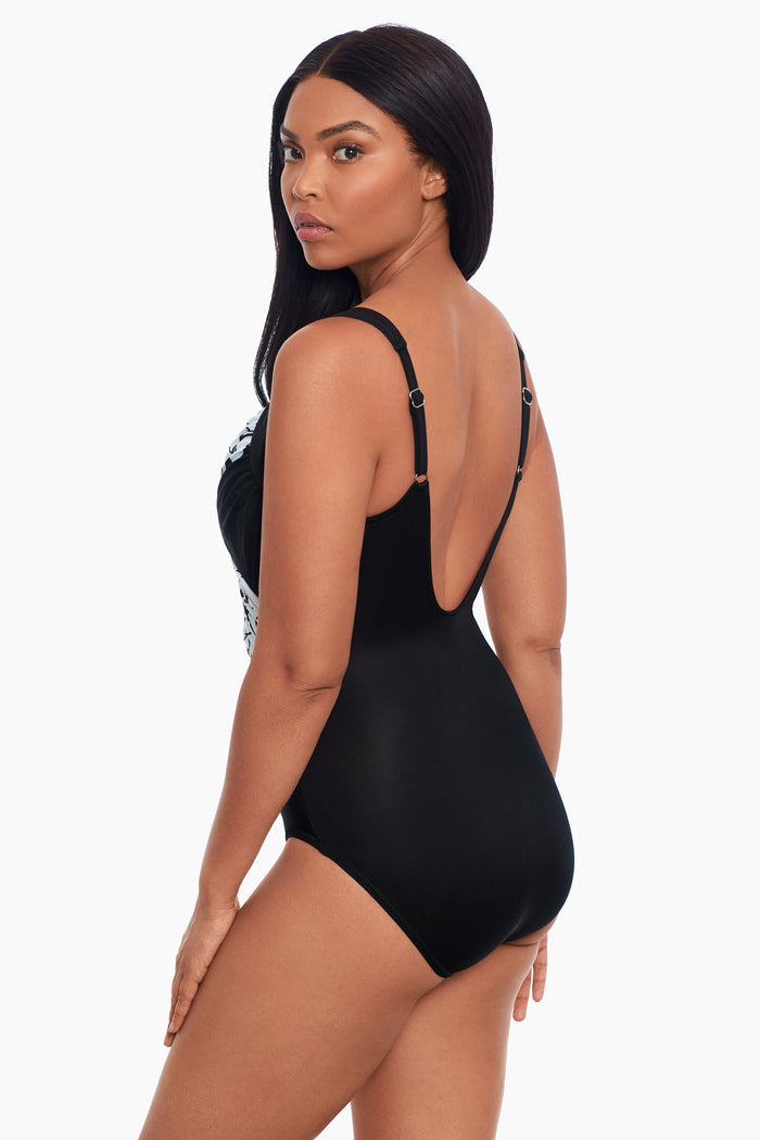 Sanibel One Piece in Sub Rosa