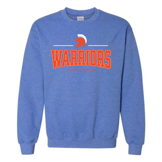 SC Warriors Line Heather Royal Gildan Crew Sweatshirt 18000