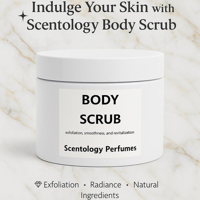 Scentology Body Scrub – Exfoliating & Skin Smoothing Scrub, Body Scrubs & Exfoliants