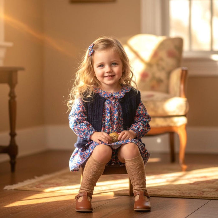 SET 2 Liberty London Baby Floral Top Bloomers Set