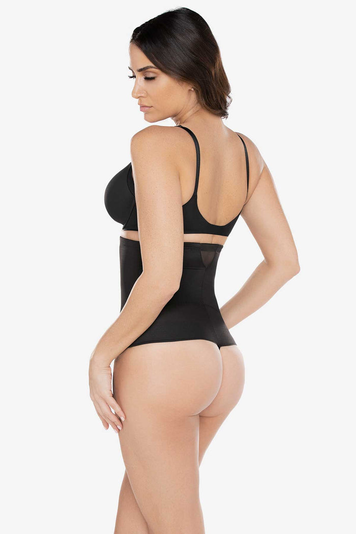 Sexy Sheer Shaping High-Waist Thong