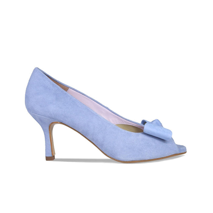 Shelby: Sky Blue Suede Shoes Sole Bliss