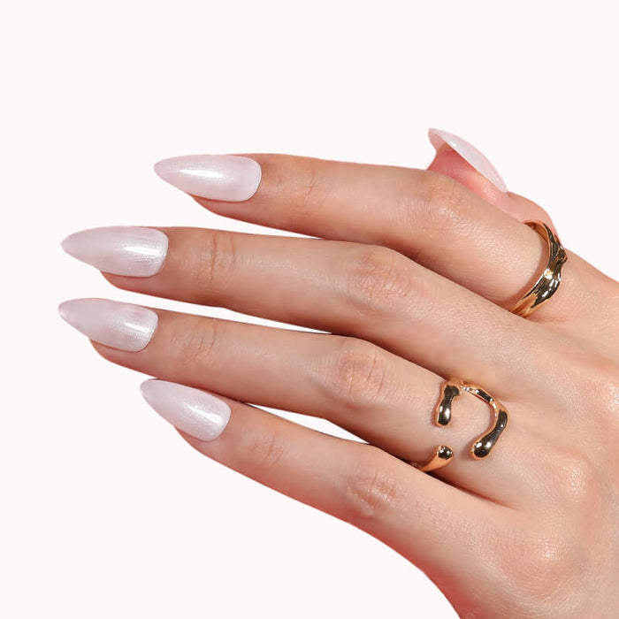 White Shimmer - Modelones Gel Nail Polish Inspire Gel 15ml Inspire Gel MODELONES #white-shimmer