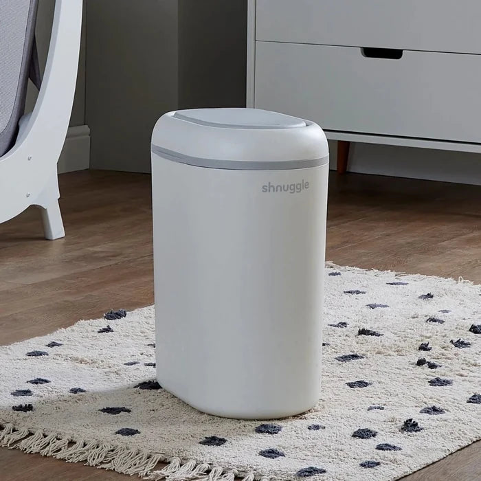 Shnuggle Eco - Touch Nappy Bin - White - ebebek