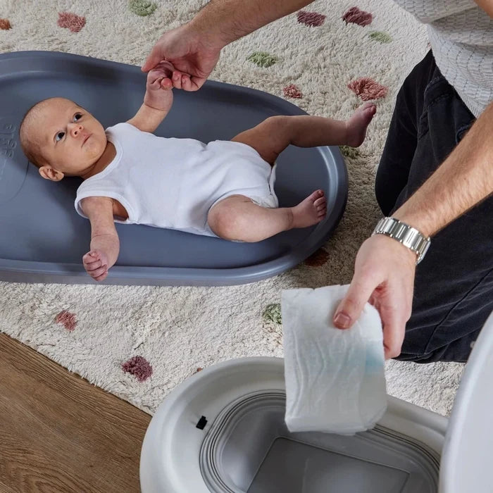Shnuggle Eco - Touch Nappy Bin - White - ebebek