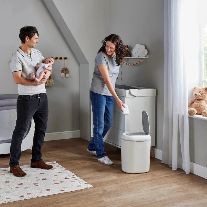 Shnuggle Eco - Touch Nappy Bin - White - ebebek