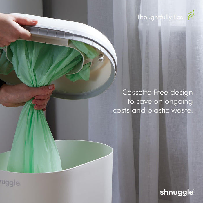 Shnuggle Eco-Touch Nappy Bin Diaper Pail - Babies in Bloom