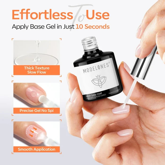 Silky Base Coat & Top Coat Duo