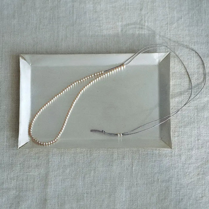 Silver Plate Rectangle