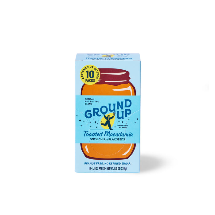 Single-Serve Squeeze Packs: Toasted Macadamia Nut (Box of 10)