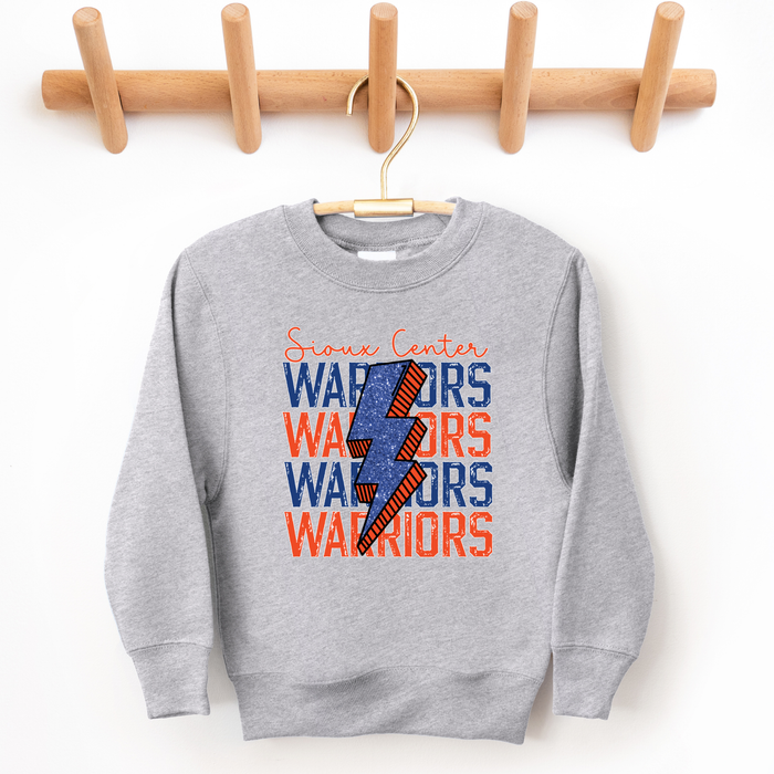 Sioux Center Lightning Bolt Crew Sweatshirt