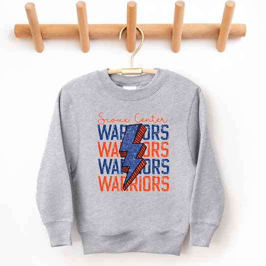 Sioux Center Lightning Bolt Crew Sweatshirt