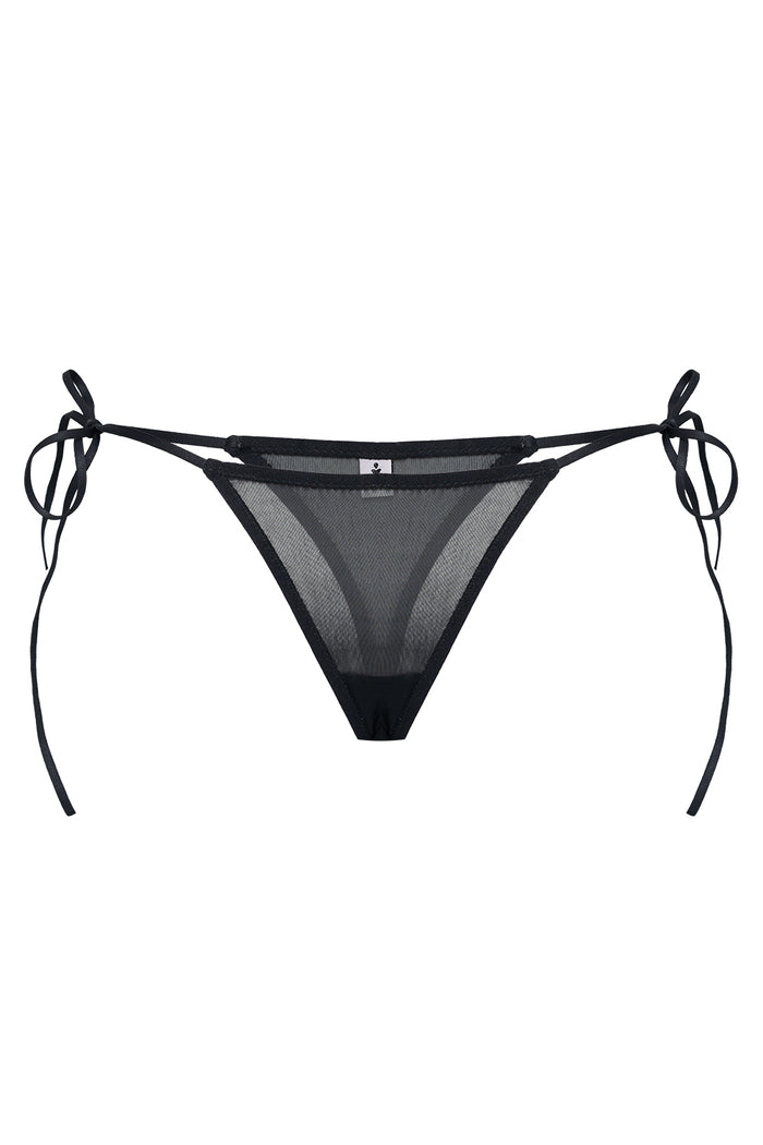 Skyla Black ultra thongs by Secret Room