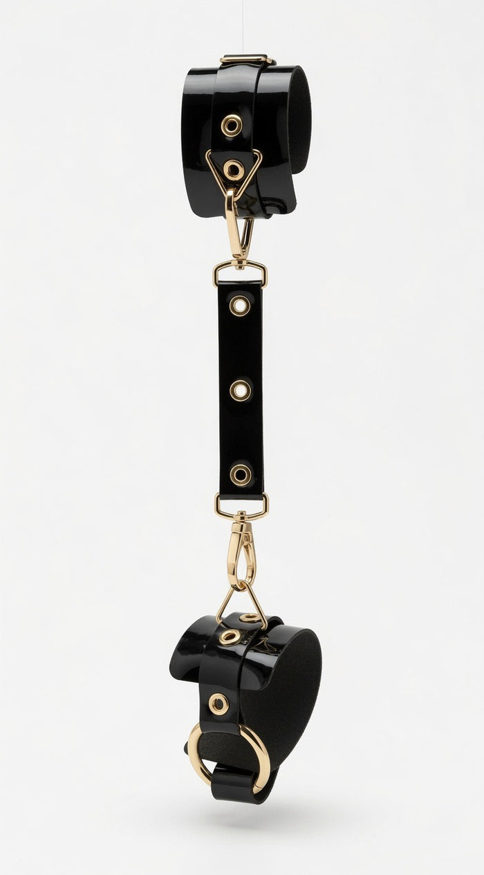 SlaveMe Black cuffs Secret Room
