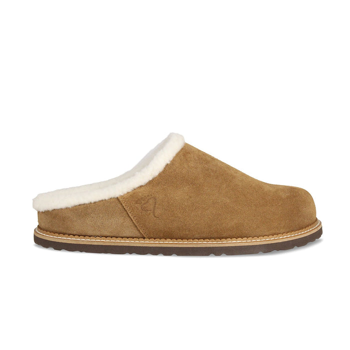 Snug: Tan Suede & Wool Shoes Sole Bliss