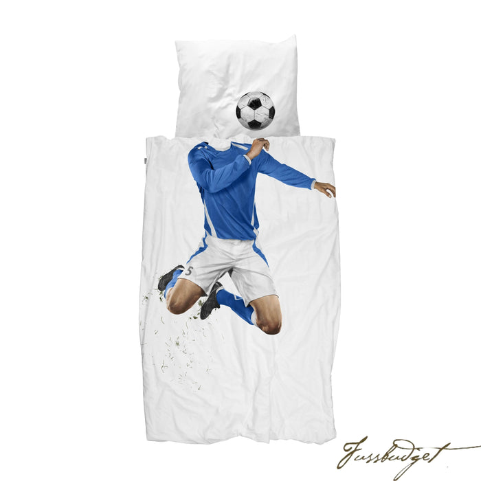 Soccer Player Duvet Cover Set
