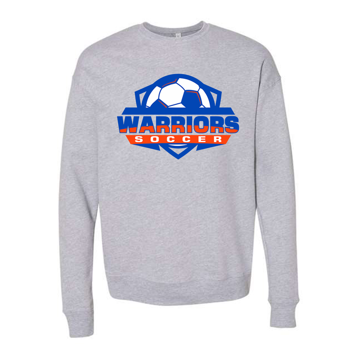SOCCER SHEILD SWEATSHIRT - BELLA + CANVAS