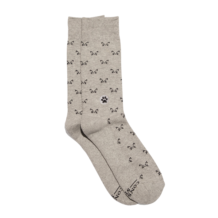 Socks that Save Cats (Select from 4 Designs)