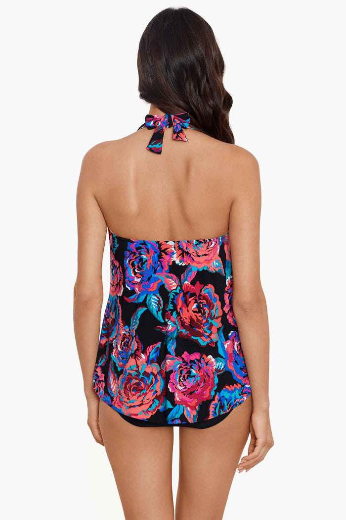 Sophie Tankini Top in Sonic Blooms