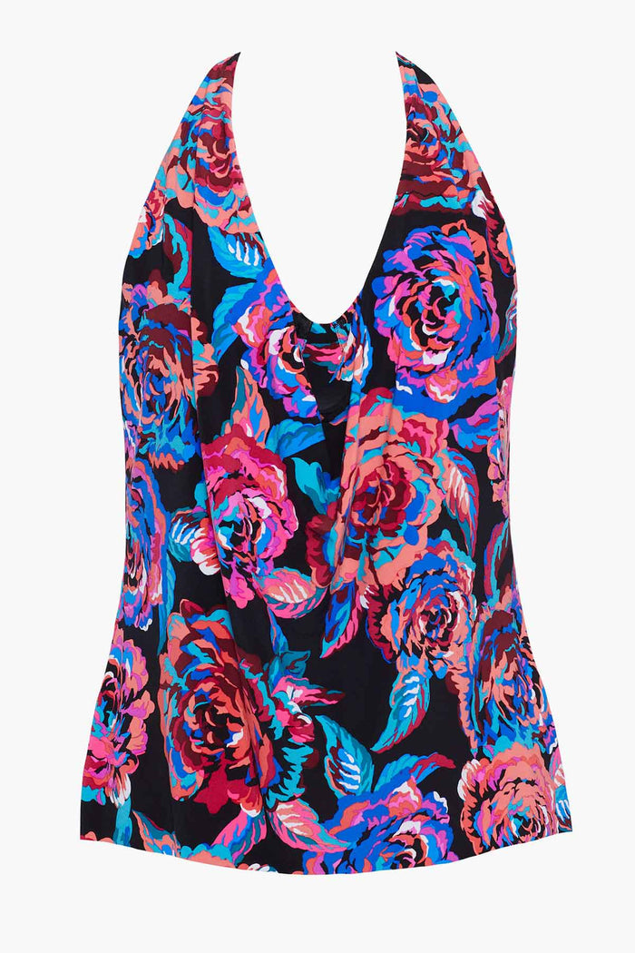 Sophie Tankini Top in Sonic Blooms