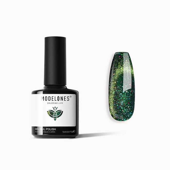 Sparkling Meadow - Modelones Gel Nail Polish Cat Eye Gel 15ml Inspire Gel MODELONES #sparkling-meadow