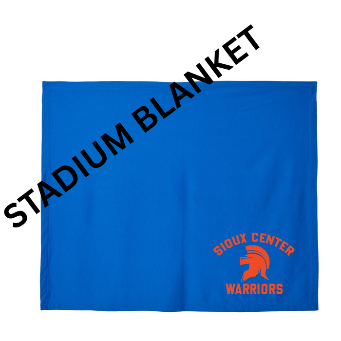 STADIUM BLANKET- SC WARRIORS ROYAL