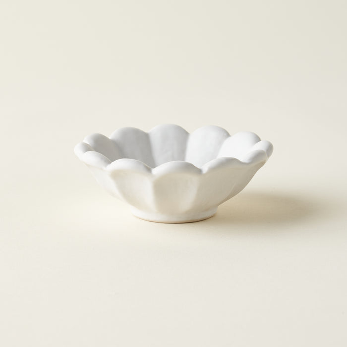 Stoneware Flower Dish