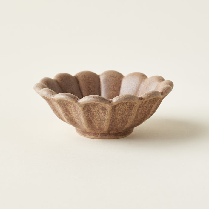 Stoneware Flower Dish