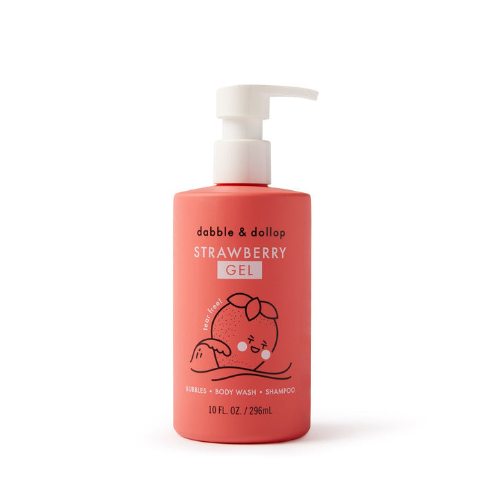 Strawberry Bubble Bath, Body Wash & Shampoo - Babies in Bloom