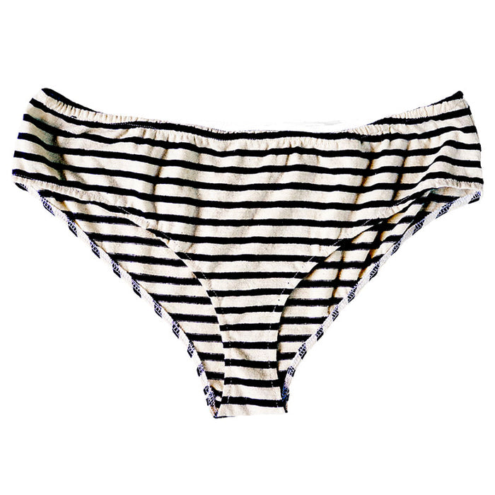 Striped Hemp Hipster Brief