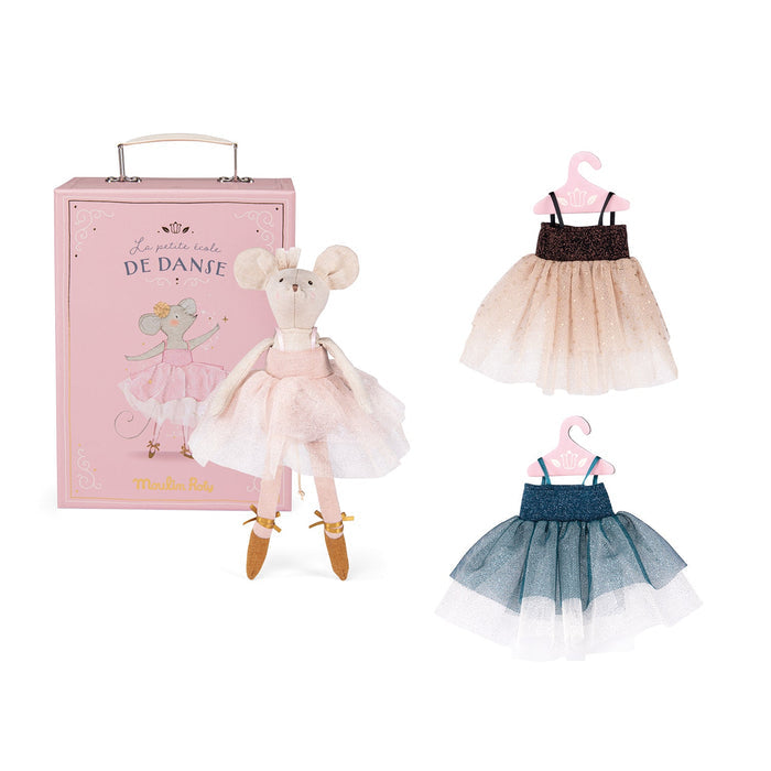 Suitcase - Tutus - The Little School Of Dance - Doll - Moulin Roty - Babies in Bloom