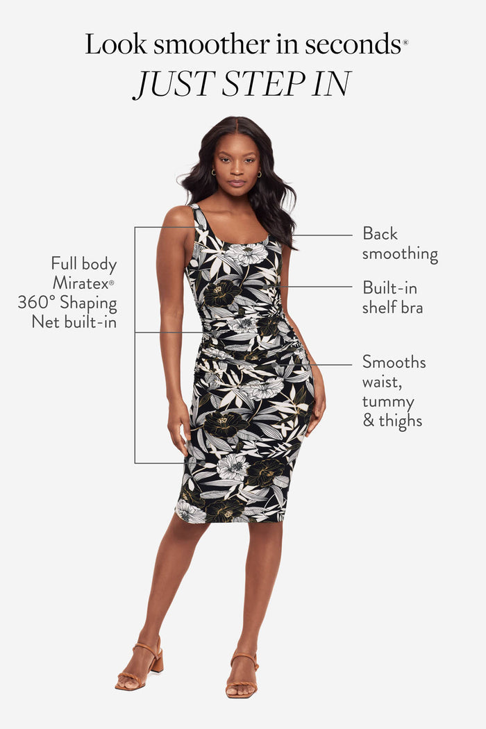 Suki Shaping Dress In Lirios