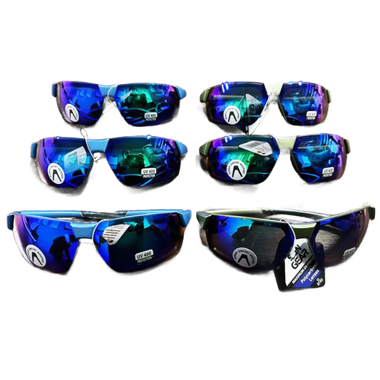 Sunglasses Sungear Assortment - 6 Pieces Per Pack 50244 SUN GEAR