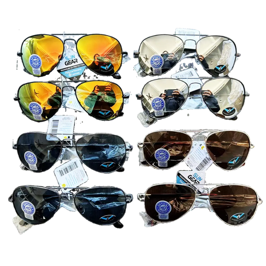 Sunglasses Sungear Assortment - 8 Pieces Per Pack 50232 SUN GEAR