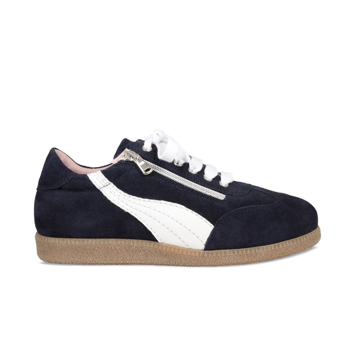 Swirl: Navy Suede Shoes Sole Bliss