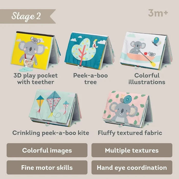 Taf Toys Kimmy Koala Tummy Time Book - ebebek - Black Friday