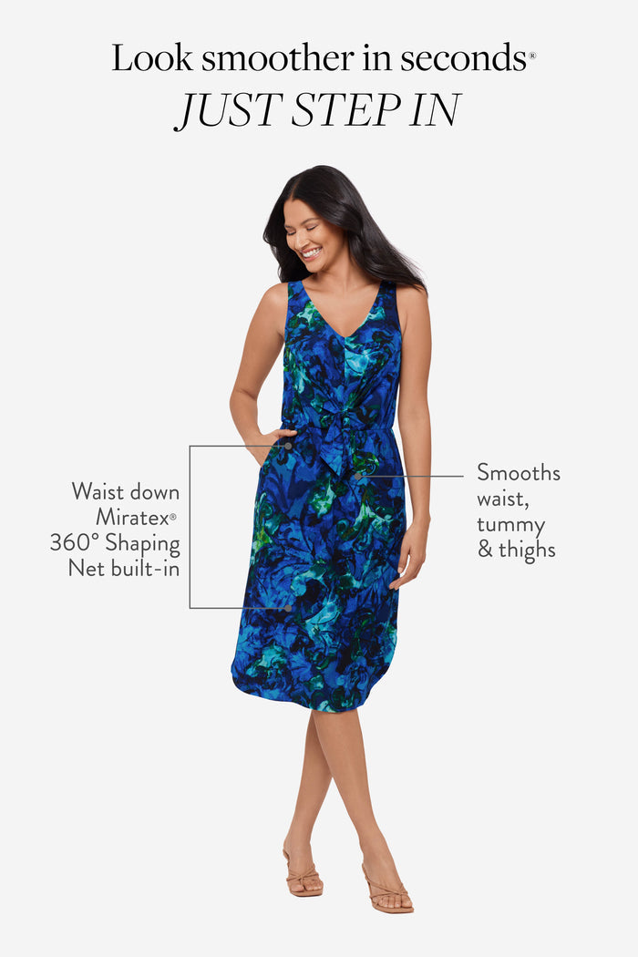 Tali Shaping Dress in Celestial Bloom