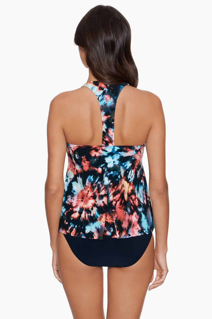 Taylor Tankini Top in Baha Beach