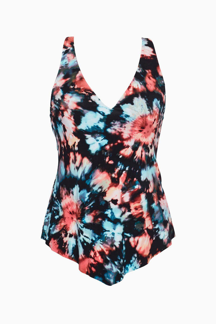 Taylor Tankini Top in Baha Beach