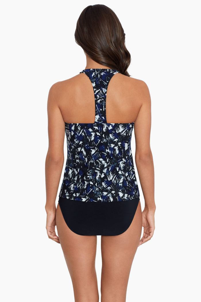 Taylor Tankini Top in Blueprint