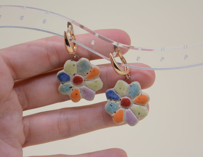 Technicolor Earrings