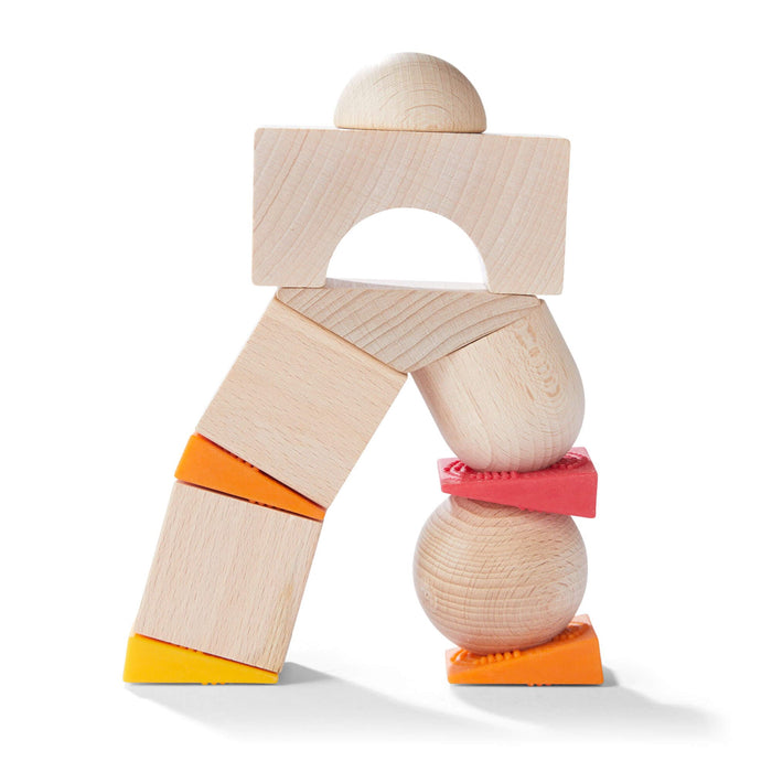 Teetering Towers Wooden Blocks - Babies in Bloom