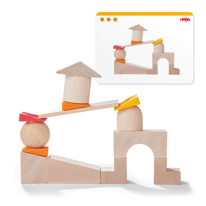 Teetering Towers Wooden Blocks - Babies in Bloom